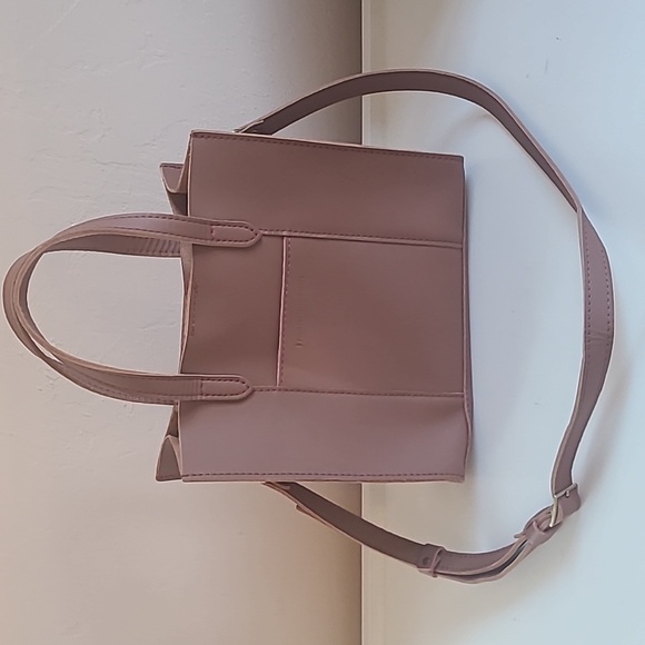 Portland Leather Lola Crossbody Tote Color: Sunkissed - Picture 4 of 15